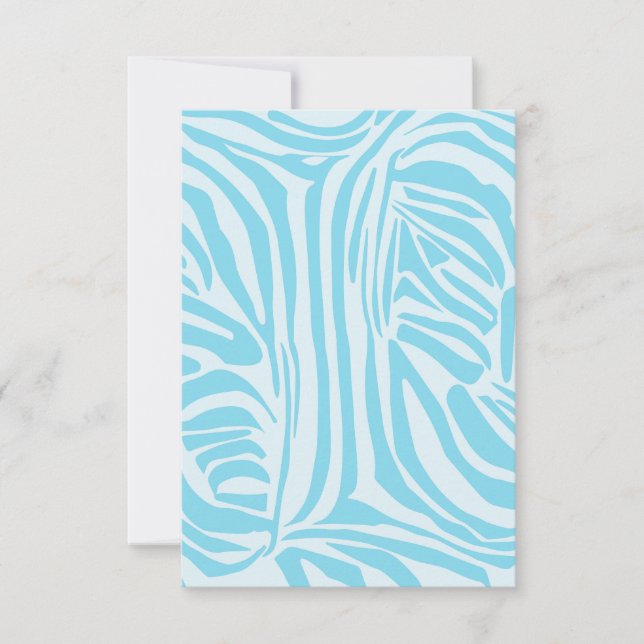 Padrão Zebra Azul (Frente)