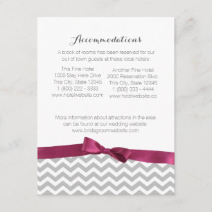 Padrão Zigzag moderno e cartão de informações do A