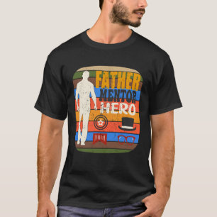 Padre Mentor Hero T-Shirt - Presente Inspiracional