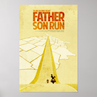 Padre Son Run : Poster de Filme Oficial