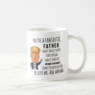 Padre Trump, Pai engraçado Aniversário, caneca Dia