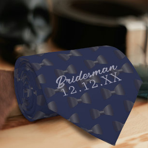 Padrinho de casamento de Bridesman - Gravata de Ca