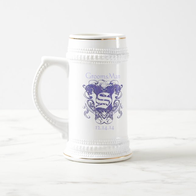 Padrinho Stein Casamento Vintage Leões (Esquerda)