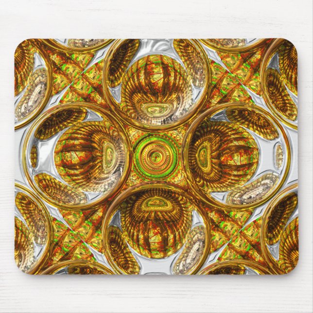 Padrões abstrato 2 Mousepad (Frente)