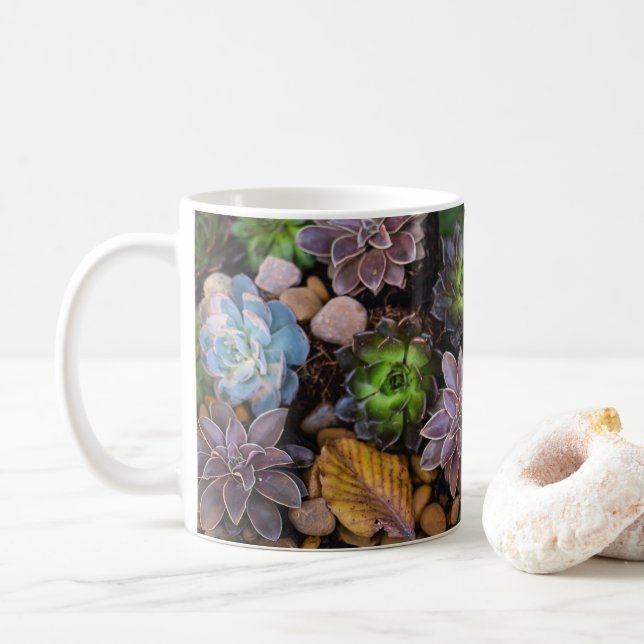 Padrões de Canecas Vibrantes: Loja Zazzle Hits! (Com Donut)