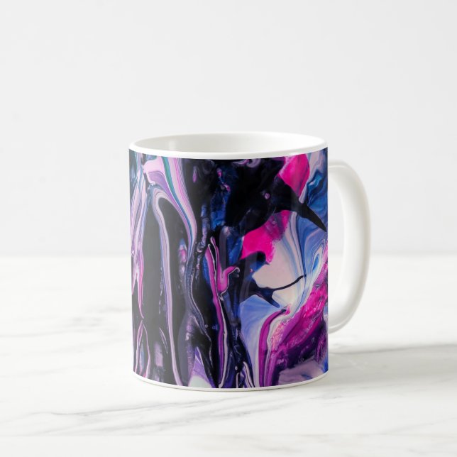 Padrões de Canecas Vibrantes: Loja Zazzle Hits! (Frente Esquerda)