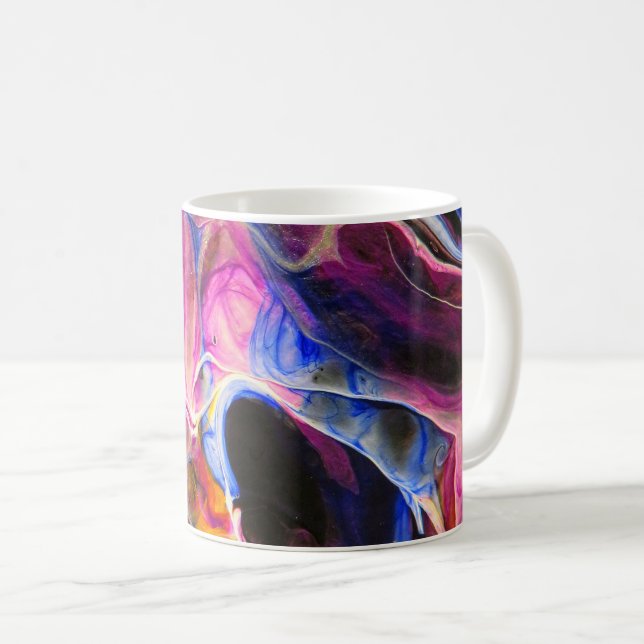 Padrões de Canecas Vibrantes: Loja Zazzle Hits! (Frente Esquerda)
