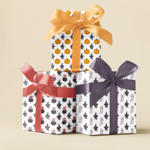 Padrões de chapéu de bruxa preto de Halloween