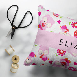 Padrões De Corujas, Corujas Bonitas, Corujas Rosa,