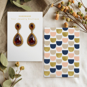 Padrões de Escala de Peixe de Mod Que Ouvem Cartõe