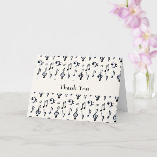 Padrões de Notas Musicais bonitos Obrigado