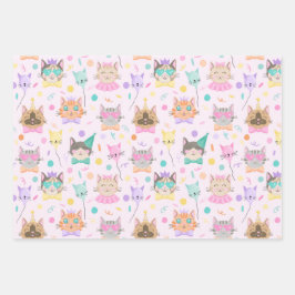 Padrões de sobrevoo de Gatinho Gatinho Colorido, C