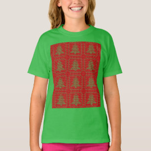 Padrões de suéter feio da árvore de Natal Cozy