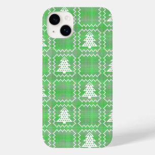 Padrões de suéter feio da árvore de Natal Cozy
