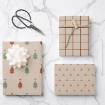 Padrões do Boho Russo de Natal
