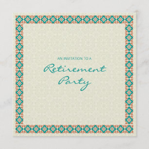 Padrões e Bordas 3 Convite de festas de Baixa