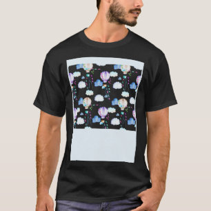 Padrões Transportando Balões de Ar Quente Pullover