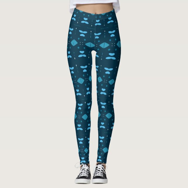 Padrões Vibrantes: Leggings para Todas as Ocasions (Frente)