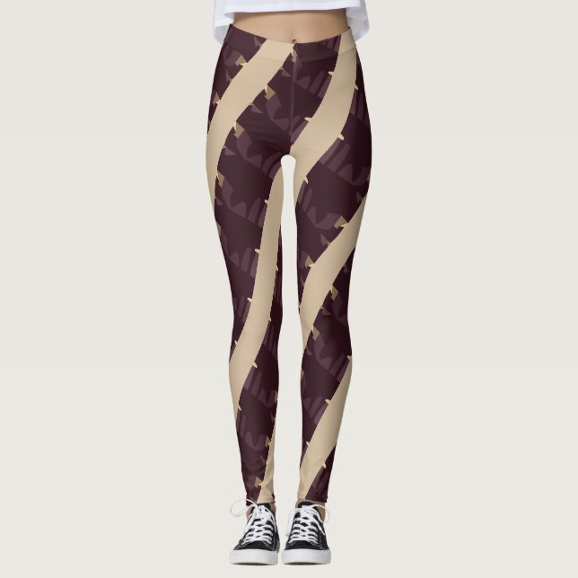 Padrões Vibrantes: Leggings para Todas as Ocasions (Frente)