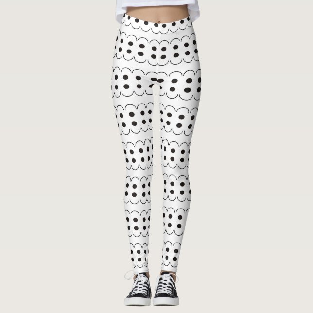 Padrões Vibrantes: Leggings para Todas as Ocasions (Frente)