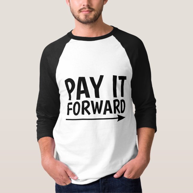 PAGA-O ENCAMINHANDO T-SHIRTS (Frente)
