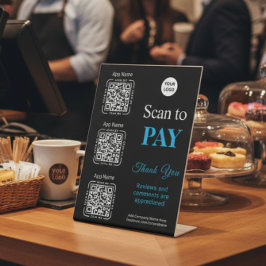 Pagamento por Código QR - Logotipo Empresarial de
