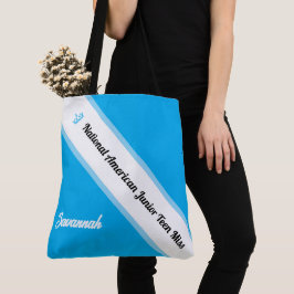 Pageant Essentials Custom Crown and Sash Tote