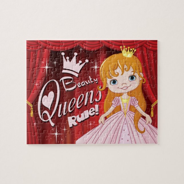 Pageant Queen quebra-cabeça (Horizontal)