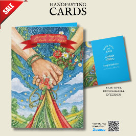 PÁGINA CELTICA DE CARTÃO DE MÃO PERSONALIZADA