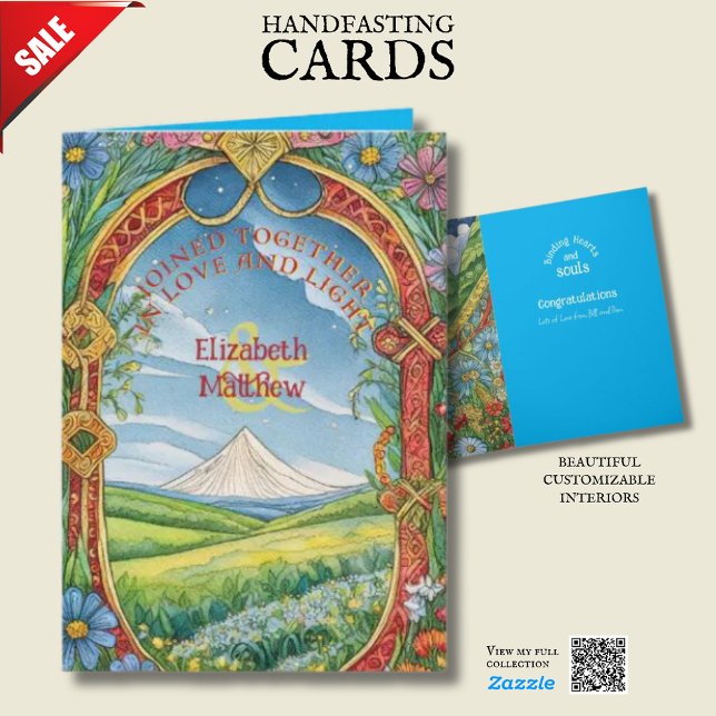 PÁGINA CELTICA DE CARTÃO DE MÃO PERSONALIZADA (Criador carregado)