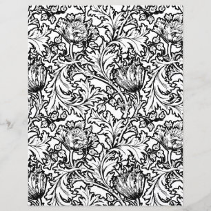Página de Coloração de Adultos, William Morris Ane
