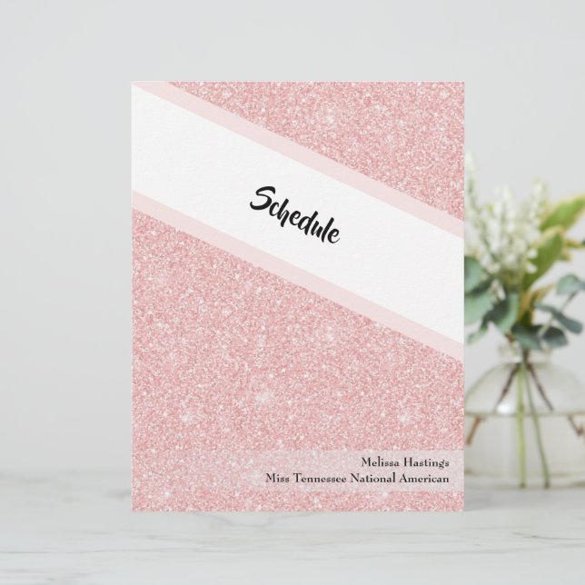 Página de Seção do Binder de Miss Pageant American (Em pé/Frente)