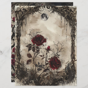 Página Diário de Lixo Gótico do Vintage