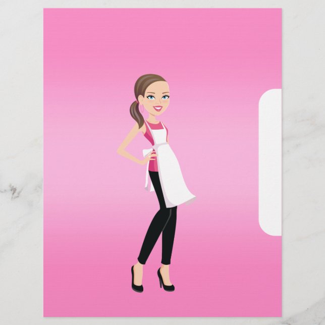 Página Divisor de Capítulo para Binders de Receita (Frente)