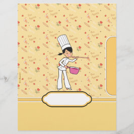 Página Divisor Letterhead Personalizada para Binde