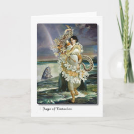 Página do cartão de Tarot dos tentáculos