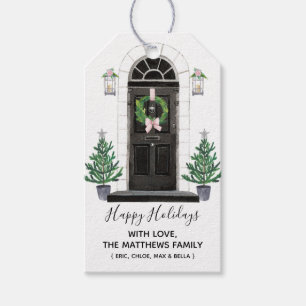 Página inicial das etiquetas de presentes de Natal