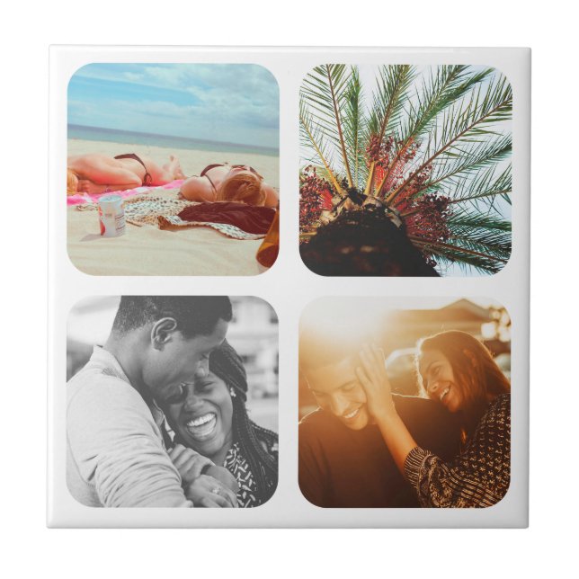 Página Inicial do Modelo de Fotografia do Azulejo  (Frente)