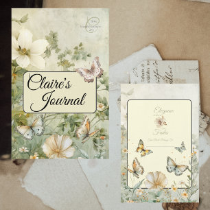 Página Nome do Binder de Flores Selvagens Chic Cot
