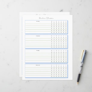 Página Planejamento Semanal do Routine Tracker