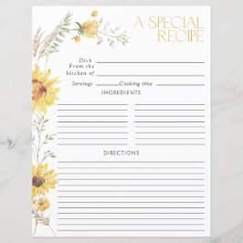 Página Receita de Chá de panela de Girassol de Boh