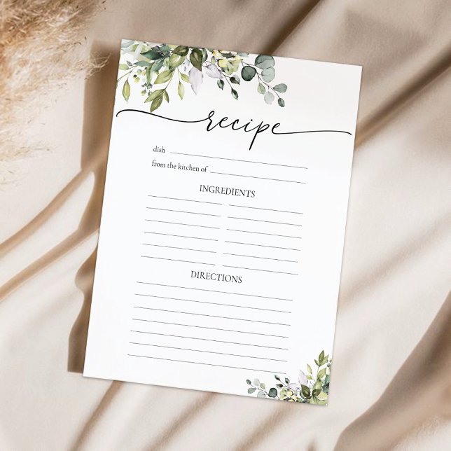 Página Receita Floral Eucalyptus Verde (Criador carregado)