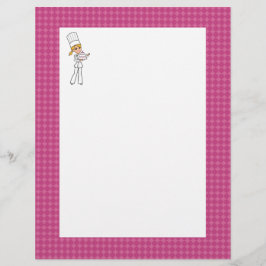 Página Receita Sem Linhas da Arte do Chef de Baker