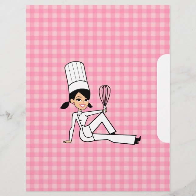 Páginas de Receita Personalizadas em Cuta (Frente)