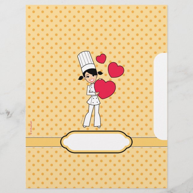 Páginas de Receita Personalizadas em Cuta (Frente)