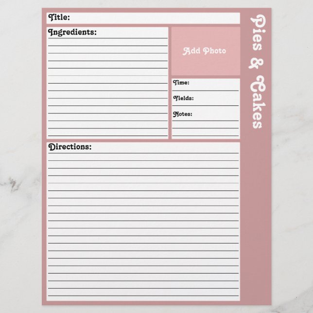 Páginas de Receita Vinculadas (Mauve) (Frente)