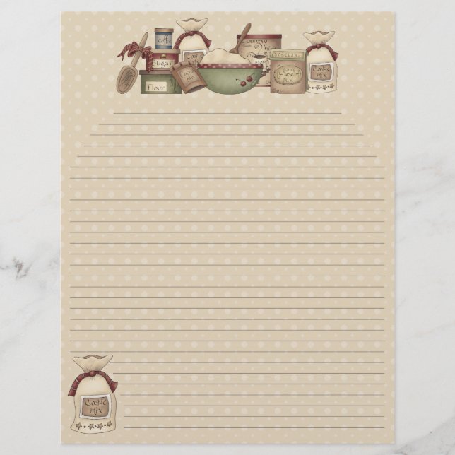 Páginas de Receitas da Vovó (Vinculadas) (Frente)