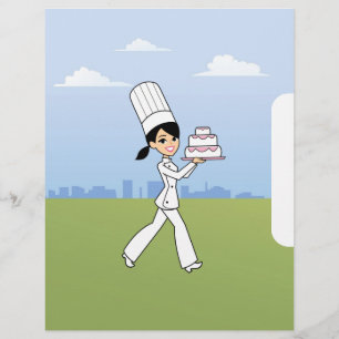 Páginas para as receitas - ilustradas