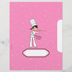 Páginas para as receitas - ilustradas