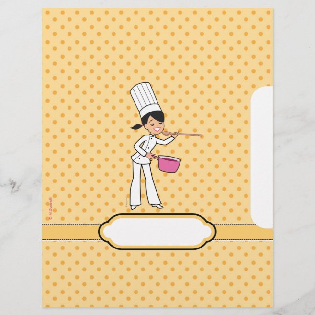 Páginas para Receitas - Ilustradas (Frente)